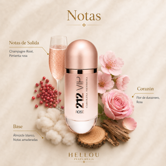 212 VIP ROSSE CAROLINA HERRERA 80ML