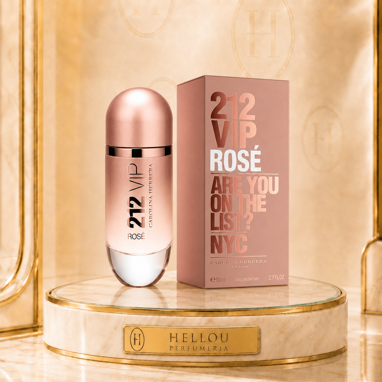 212 VIP ROSSE CAROLINA HERRERA 80ML